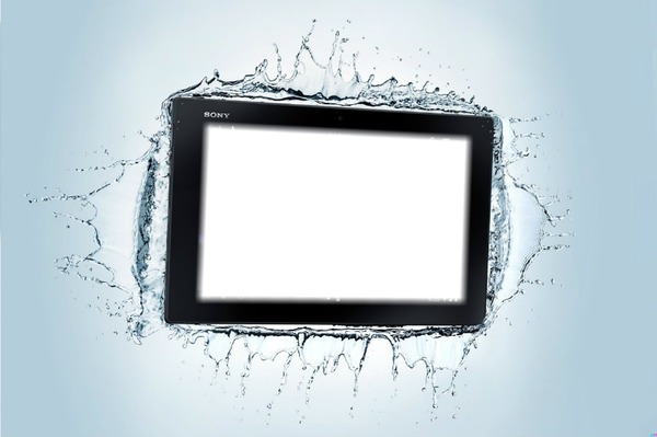 Sony Xperia Z tablet Fotomontage