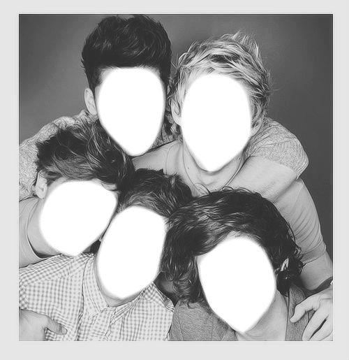 One direction anonimous Photo frame effect