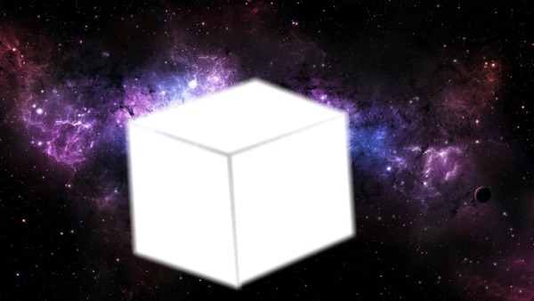 Cube Space Photomontage