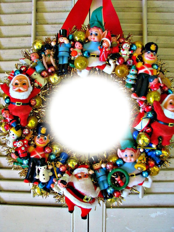 christmas time Photo frame effect