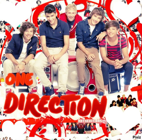 ONE DIRECTION <3 Fotomontage