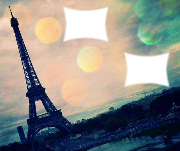 Un sueño... Paris Photo frame effect
