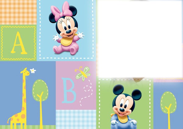Disney Baby Fotomontaggio