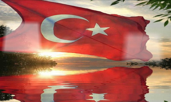Türk Bayrağı Fotomontaż
