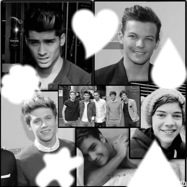 les one direction Photo frame effect