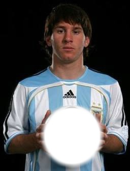 messi Photo frame effect