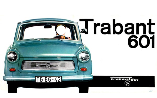 trabant 601 Fotomontaža