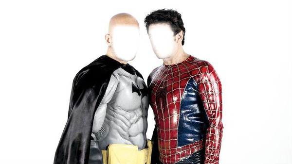 Super heros Fotomontasje