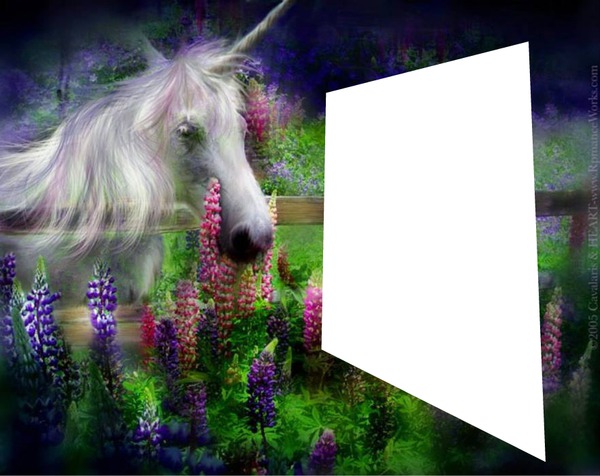 Unicornio Fotomontáž