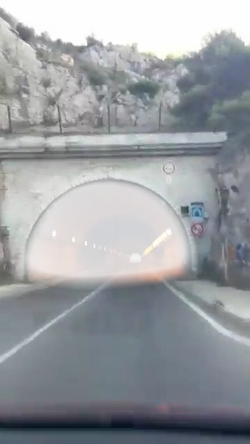 Tunnel Fotomontage