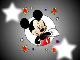 Mickey Mouse Fotomontaż
