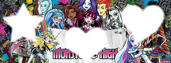 Samo Monster High Photo frame effect