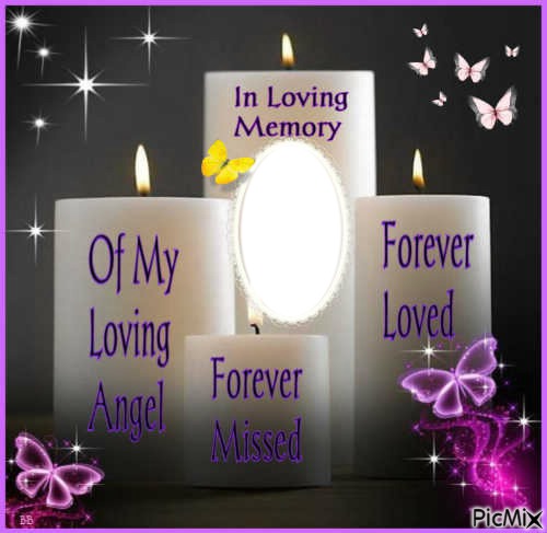 in loving memory Montage photo