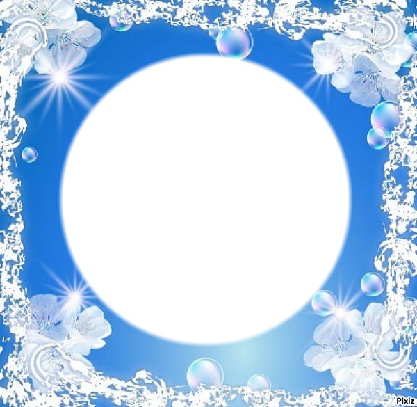 Fleur d'étoile blanche Fotomontage