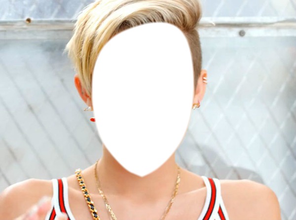 Miley Cirus Fotomontažas