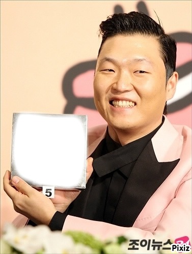 Psy Gangnam Style Fotomontāža