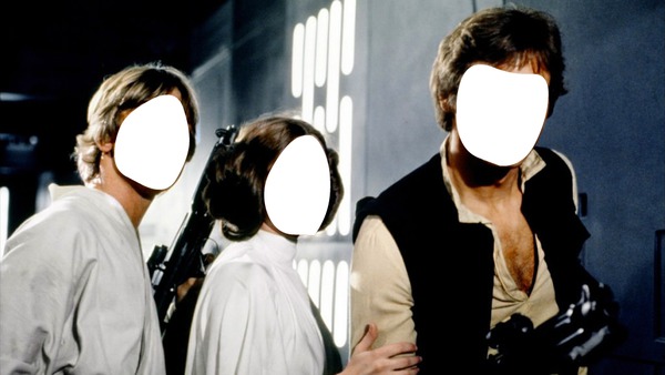Han Solo Photo frame effect