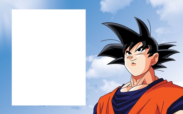 GOKU Photo frame effect | Pixiz