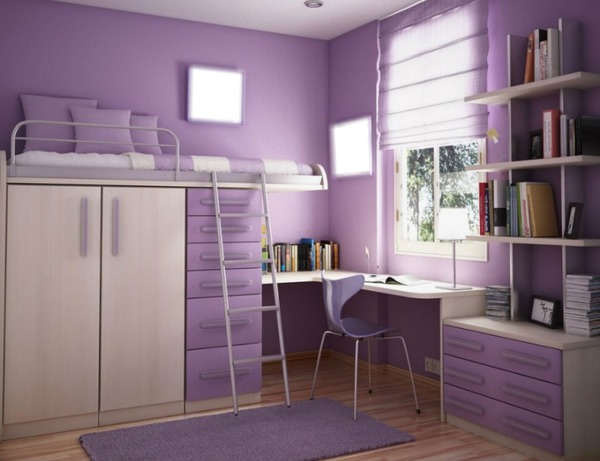 purple room Montaje fotografico
