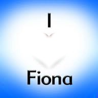 i love you fiona Photo frame effect