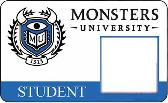 Monster University フォトモンタージュ