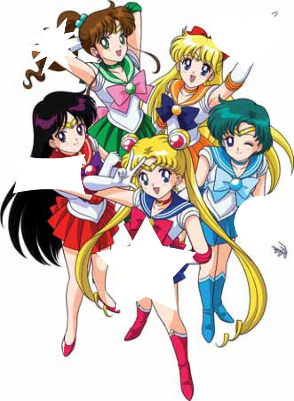 Sailor moon Fotomontāža