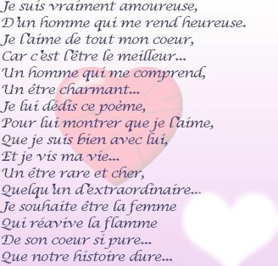 poème d'amour Fotomontaż