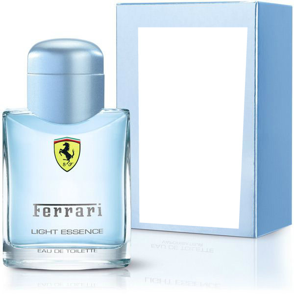 Ferrari Light Essence Fragrance フォトモンタージュ