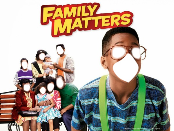 family matters Photo frame effect