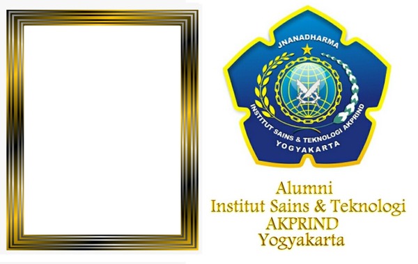 Alumni IST AKPRIND Yogyakarta Photo frame effect