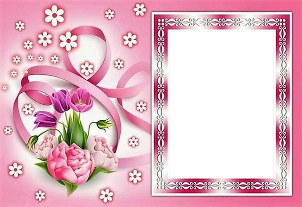 Flower frame Fotomontage