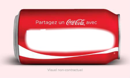 coca cola Photomontage