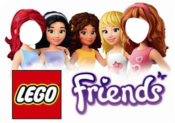 LEGO FRIENDS Fotomontage