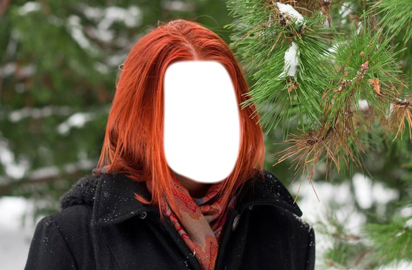 Hair orange Fotomontáž