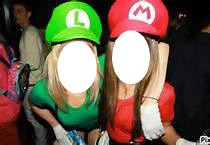 Mario et luigi Fotomontáž