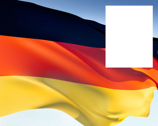 Germany flag フォトモンタージュ