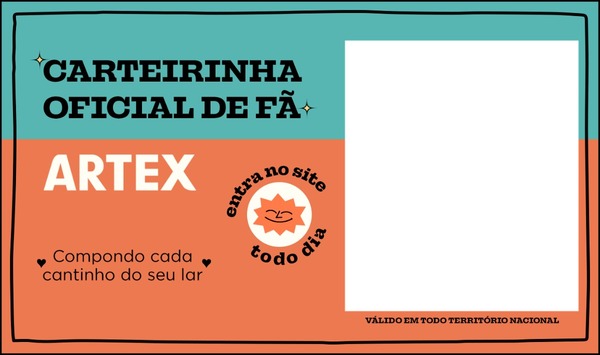 Carteirinha Oficial de Fã - ARTEX Fotoğraf editörü