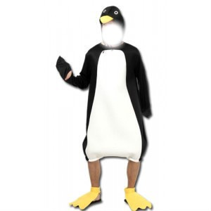 papa pinguin Montaje fotografico