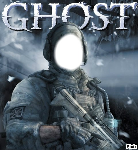 Ghost Modern Warfare 3 Fotomontage
