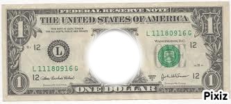 Dollars Photomontage