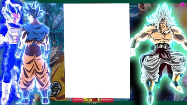 dragon ball super II Fotomontasje