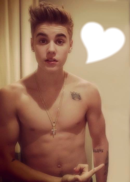 Justin Bieber ♥♥ Fotomontáž