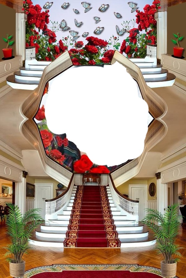 renewilly escalera navideña Fotomontage