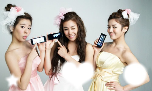 Sunny,Tiffany & Hyoyeon Fotomontaggio