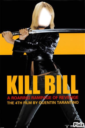 kill bill Fotomontaggio