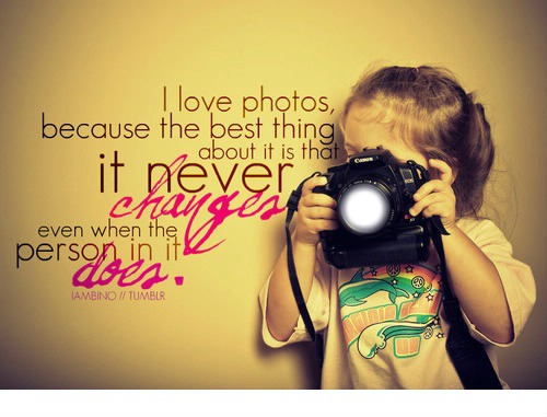 Quotes Photo frame effect