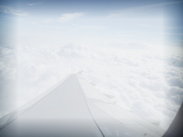 nuage avion Photomontage