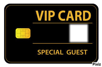 VIP cardss Φωτομοντάζ