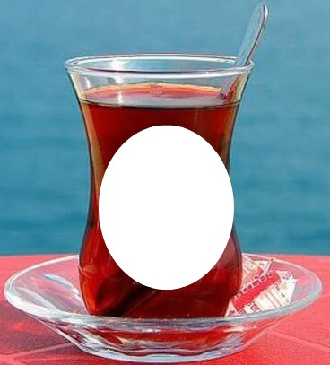 Çay Bardağı Fotomontage