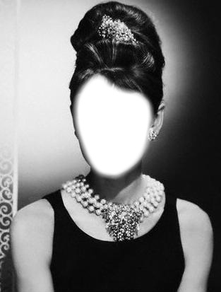 Audrey Hepburn 2 Photo frame effect
